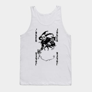 Playing Cards with Joker Tank Top